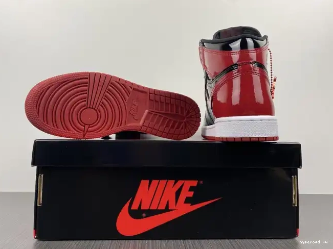 Jordan Air OG High 1 Patent 555088-063 Bred 0417